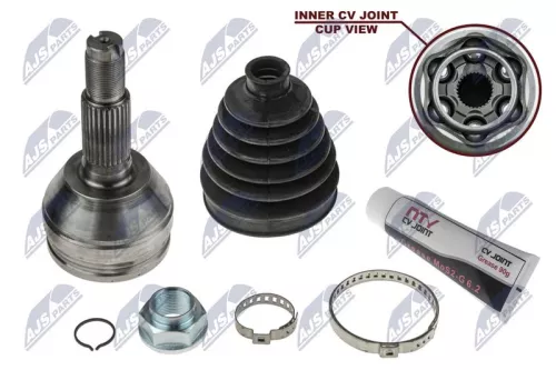 NTY NTY NPZ-DW-010 Front Left Front Right NTY Cv Joint & Boot Kit 