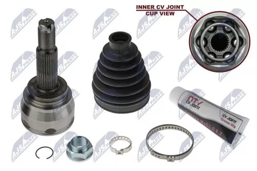 NTY NTY NPZ-DW-025 Outer Front NTY Cv Joint & Boot Kit 