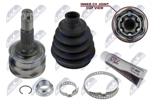 NTY NTY NPZ-DW-033 Outer Front NTY Cv Joint & Boot Kit 