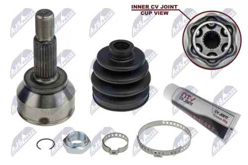 NTY NTY NPZ-FR-013 Front Left Front Right NTY Cv Joint & Boot Kit 