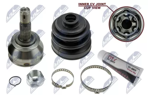 NTY NTY NPZ-FT-034 Front Outer NTY Cv Joint & Boot Kit 