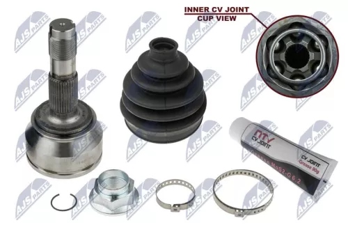 NTY NTY NPZ-FT-037 Front Left Front Right NTY Cv Joint & Boot Kit 