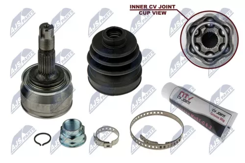 NTY NTY NPZ-FT-050 Front Left Front Right NTY Cv Joint & Boot Kit 