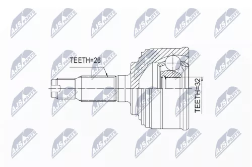 Front Left Front Right NTY Cv Joint & Boot Kit