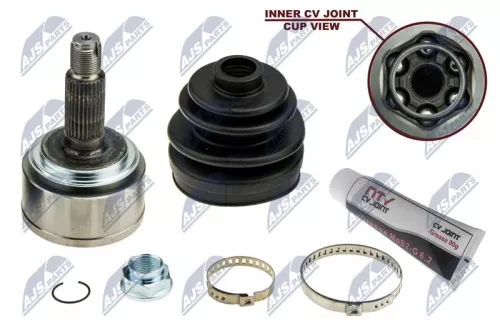NTY NTY NPZ-HD-044 Front Right Front Left NTY Cv Joint & Boot Kit 