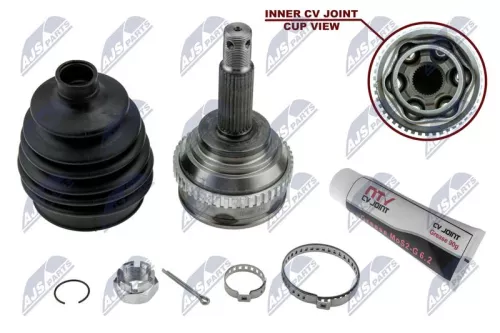 NTY NTY NPZ-HY-509 Front Left Front Right NTY Cv Joint & Boot Kit 