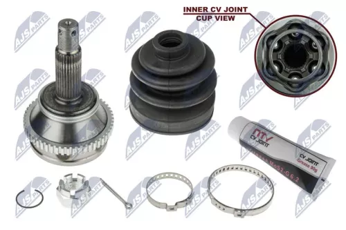 NTY NTY NPZ-HY-514 Rear Left Rear Right NTY Cv Joint & Boot Kit 
