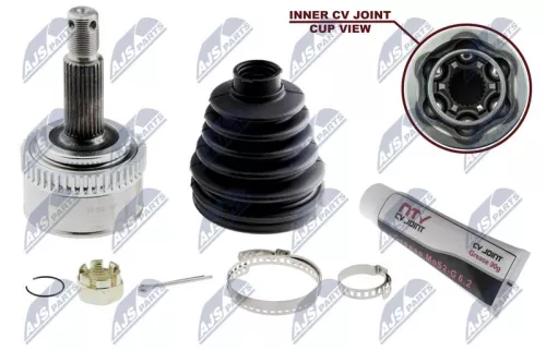 NTY NTY NPZ-HY-552 Outer Front Right Inner NTY Cv Joint & Boot Kit 