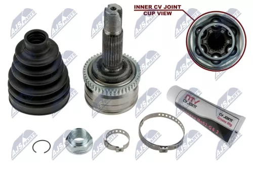 NTY NTY NPZ-HY-556 Front Left Front Right NTY Cv Joint & Boot Kit 