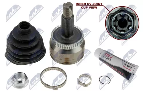 NTY NTY NPZ-HY-558 Front both sides NTY Cv Joint & Boot Kit 