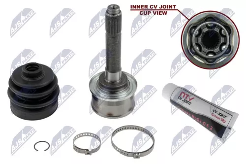 NTY NTY NPZ-IS-009 Front Right Front Left NTY Cv Joint & Boot Kit 