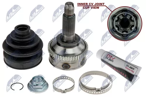 NTY NTY NPZ-KA-326 Front Right Front Left NTY Cv Joint & Boot Kit 