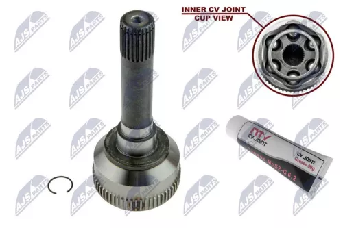 NTY NTY NPZ-LR-011 Front Right Front Left NTY Cv Joint & Boot Kit 