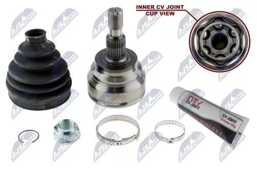 NTY NTY NPZ-ME-031 Rear Left Rear Right NTY Cv Joint & Boot Kit 