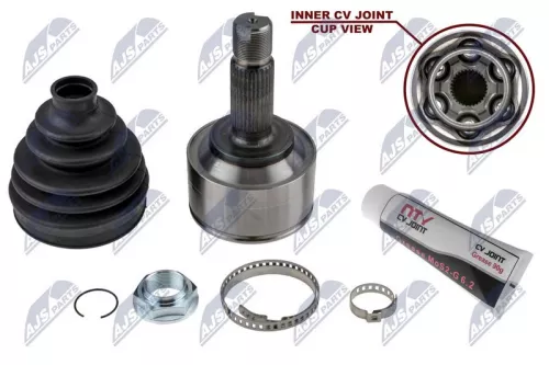 NTY NTY NPZ-ME-033 Front Outer NTY Cv Joint & Boot Kit 