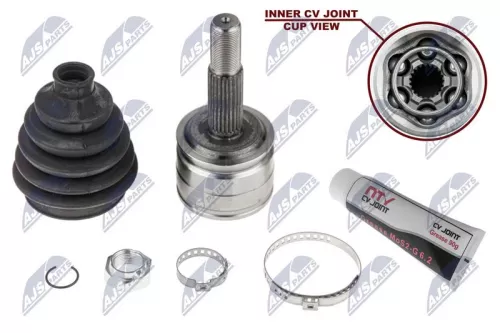 NTY NTY NPZ-MS-020 Front Left Front Right Inner NTY Cv Joint & Boot Kit 