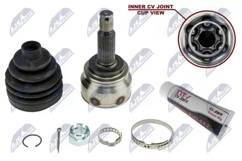 NTY NTY NPZ-MS-036 Front Left Front Right Inner NTY Cv Joint & Boot Kit 
