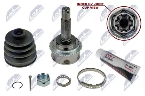 NTY NTY NPZ-MS-059 Front Right NTY Cv Joint & Boot Kit 