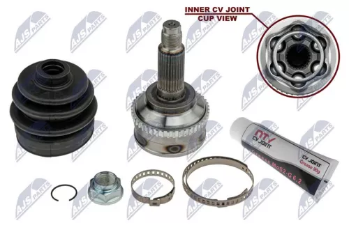 NTY NTY NPZ-MZ-028 Front Left NTY Cv Joint & Boot Kit 