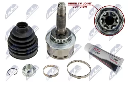 NTY NTY NPZ-MZ-040 Front Left Front Right Inner NTY Cv Joint & Boot Kit 