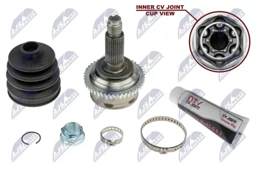 NTY NTY NPZ-MZ-054 Front Right Front Left NTY Cv Joint & Boot Kit 
