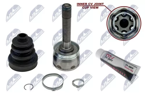 NTY NTY NPZ-NS-051 Front Right Front Left NTY Cv Joint & Boot Kit 