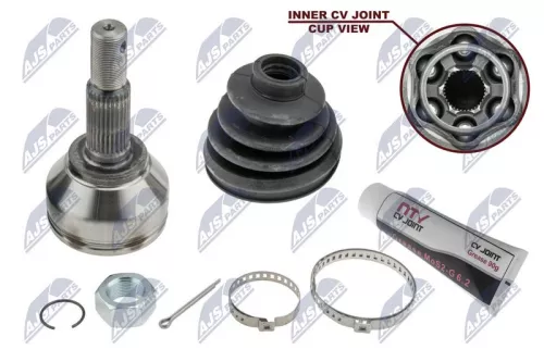 NTY NTY NPZ-NS-084 Front Right Front Left NTY Cv Joint & Boot Kit 