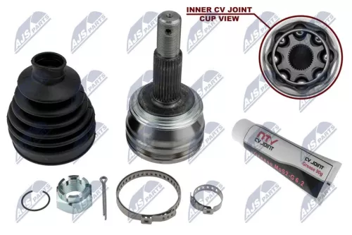 NTY NTY NPZ-NS-096 Front Left Front Right NTY Cv Joint & Boot Kit 