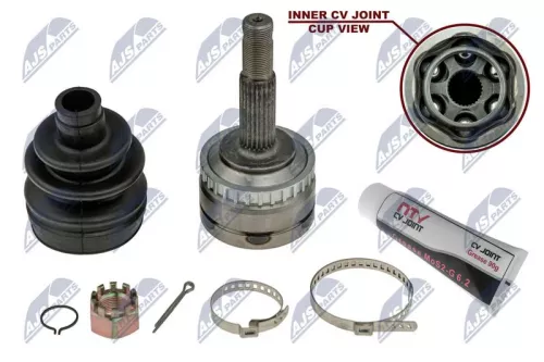 NTY NTY NPZ-PL-007 Front Left Front Right NTY Cv Joint & Boot Kit 
