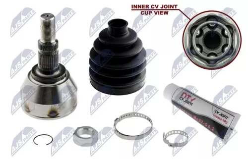NTY NTY NPZ-PL-040 Outer Front Left Front Right NTY Cv Joint & Boot Kit 