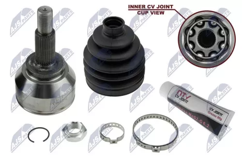 NTY NTY NPZ-PL-041 Front Right Front Left NTY Cv Joint & Boot Kit 