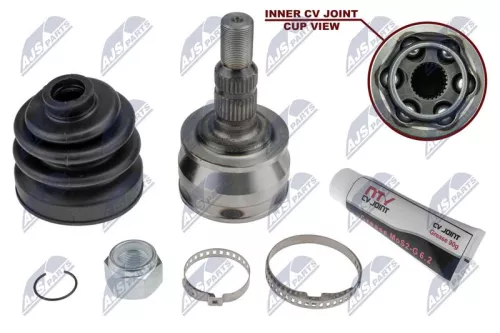 NTY NTY NPZ-PL-045 Front Left Front Right NTY Cv Joint & Boot Kit 