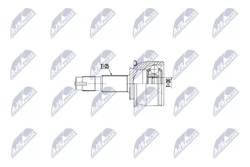 Rear Left Rear Right NTY Cv Joint & Boot Kit