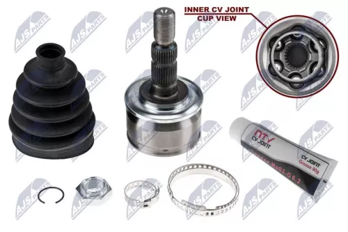 NTY NTY NPZ-PL-048 Front Outer NTY Cv Joint & Boot Kit 