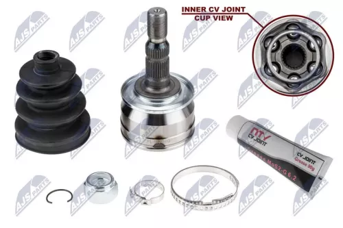 NTY NTY NPZ-PL-052 Front Outer NTY Cv Joint & Boot Kit 