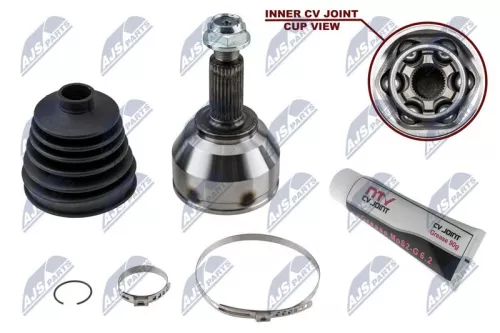 Front Left Front Right Outer NTY Cv Joint & Boot Kit