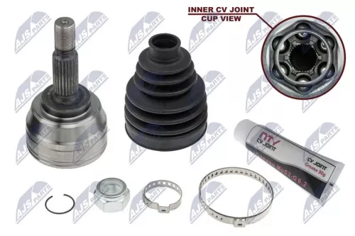 NTY NTY NPZ-RE-007 Front Right Front Left NTY Cv Joint & Boot Kit 