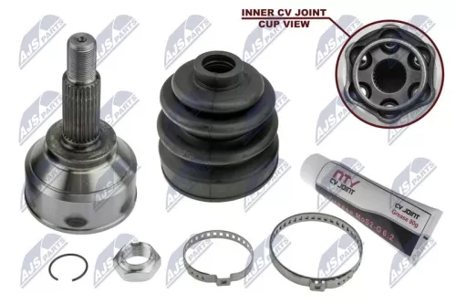 NTY NTY NPZ-RE-014 Front Right Front Left NTY Cv Joint & Boot Kit 