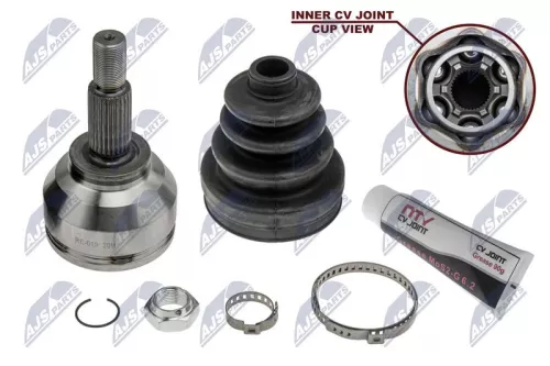 NTY NTY NPZ-RE-019 Outer NTY Cv Joint & Boot Kit 