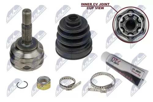 NTY NTY NPZ-RE-022 Front Right Front Left NTY Cv Joint & Boot Kit 