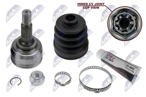 NTY NTY NPZ-RE-028 Front Left Front Right NTY Cv Joint & Boot Kit 