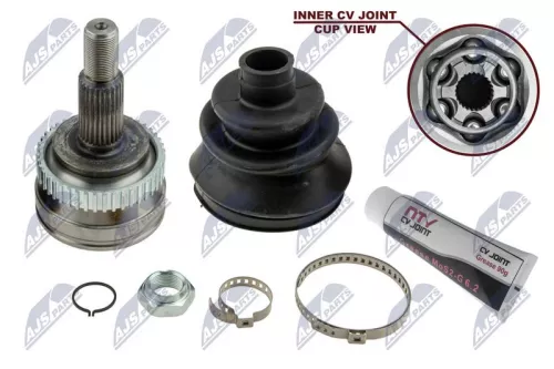 NTY NTY NPZ-RE-033 Front Left Front Right NTY Cv Joint & Boot Kit 