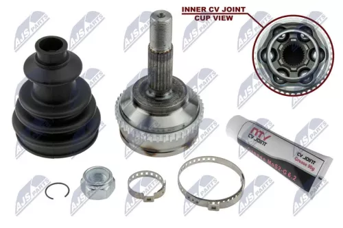 NTY NTY NPZ-RE-043 Front Left Front Right NTY Cv Joint & Boot Kit 