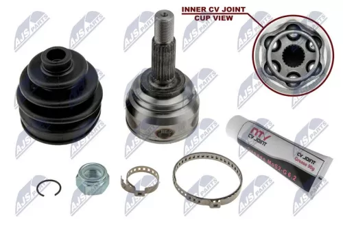 NTY NTY NPZ-RE-055 Front Left Front Right NTY Cv Joint & Boot Kit 
