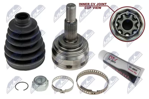 NTY NTY NPZ-RE-060 Front Right Front Left NTY Cv Joint & Boot Kit 