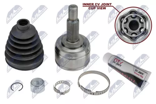 NTY NTY NPZ-RE-062 Front Left Front Right NTY Cv Joint & Boot Kit 