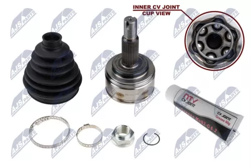 NTY NTY NPZ-RE-065 Front NTY Cv Joint & Boot Kit 
