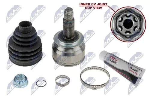 NTY NTY NPZ-SB-020 Outer NTY Cv Joint & Boot Kit 