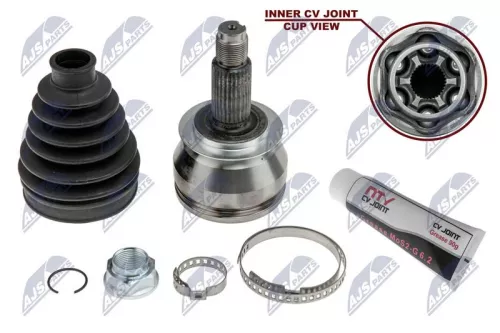 NTY NTY NPZ-SB-026 Front Left Front Right NTY Cv Joint & Boot Kit 