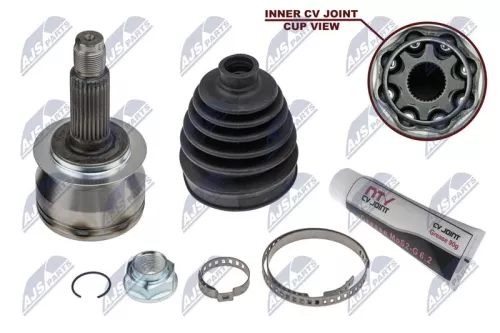 NTY NTY NPZ-SB-027 Front Left Front Right NTY Cv Joint & Boot Kit 